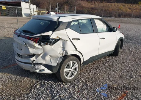 2022 Nissan Kicks S Xtronic Cvt z USA, uszkodzony, nr VIN 3N1CP5BV1NL521188